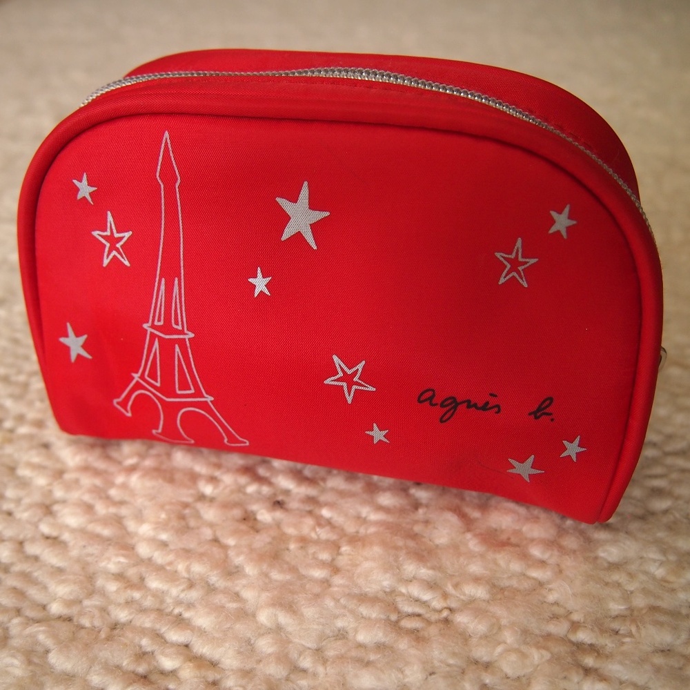 Agnes B Four Cosmetic Makeup Toiletry Bags Pouch Travel Bag - Picture 4 of 15